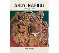 HKAHF AJWUQ Posters célèbres d’Andy Warhol Art Mural Lion Estampe Abstraite Peinture sur Toile Andy Warhol Tableau rétro pour la déco du Salon 50x70cm NO Cadre