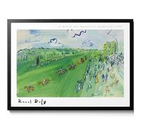 HKAHF AJWUQ Raoul Dufy Affiche Les Parents De Deauville Art Mural Moderne Peinture sur Toile Raoul Dufy Impressions Raoul Dufy Photos pour Maison Décoration Murale 60x80cm sans Cadre
