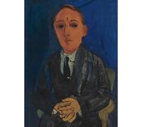 HKAHF AJWUQ Raoul Dufy Exposition Art Mural Affiches abstraites Portrait d’Homme Peinture sur Toile Raoul Dufy Impressions Maison Salon Décor Photo 40x50cmx1 sans Cadre