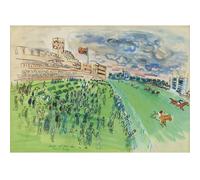 HKAHF AJWUQ Raoul Dufy Exposition Art Mural Affiches abstraites Raoul Dufy Peinture sur Toile Course Impressions Nordic Home Salon Décor Photo 30x40cmx1 sans Cadre