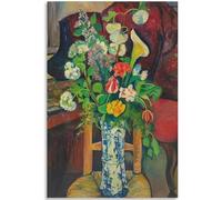 HKAHF AJWUQ Suzanne Valadon Poster Still Life avec Fleurs Et Fruits Impressions D’Art Murales Peinture Nordique sur Toile pour Salon Décor Photo 30x40cmx1 sans Cadre