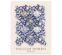 HKAHF AJWUQ William Morris Affiche Les Fleurs Botaniques Art Mural William Morris Impressions Boho Peinture sur Toile pour Salon Décor Photo 40x60cmx1 sans Cadre