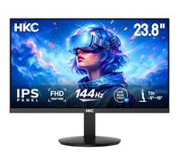 HKC 24 Pouces Écran PC Gamer Full HD 1920x1080 IPS 144Hz Angle de Vision 178°, Moniteur Gaming pour PC, Console et Bureau