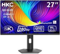 HKC Écran PC Gamer GS27QTS 27'' OLED QHD 280 Hz Gris