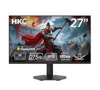HKC G27H4P Écran Gaming 27 Pouces 2560 x 1440 320 Hz Fast IPS, 1 ms DP/HDMI DisplayHDR400 VESA, Support réglable en Hauteur Noir