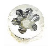 HKEJSJWA 1 pièces Non réglable Main Gauche trapèze T Matrice Ronde TR 8 10 14 16 18 20 22 24 X1.5 2 3 4 5 Filetage Matrices Rondes(T10X2)