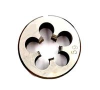 HKEJSJWA Matrice Ronde Droite à Filetage métrique HSS M15 M16 M17, Matrices de Filetage de vis(M15X0.75)