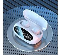 HKEN-Écouteurs sans fil Bluetooth 52 TWS oreillettes avec micro réduction du bruit sauna étanche pour Xiaomi et iPhone White China