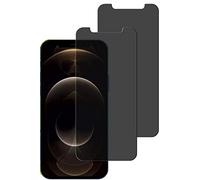 Hkess 2 Pièces Verre Trempé Anti Espion avec Huawei Honor 7C / Huawei Y7 2018 - Anti Spy Film de Protection Dureté 9H, Privacy Film Protection Écran, 3D Vitre Protecteur Filtre Confidentialité