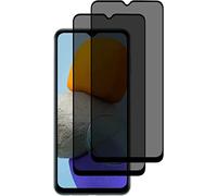 Hkess 2 Pièces Verre Trempé Anti Espion avec OPPO A15 - Anti Spy Film de Protection Dureté 9H, Privacy Film Protection Écran, [Anti-Rayures] 3D Vitre Protecteur Filtre Confidentialité