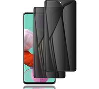 Hkess 2 Pièces Verre Trempé Anti Espion avec Xiaomi Poco F2 Pro - Anti Spy Film de Protection Dureté 9H, Privacy Film Protection Écran, 3D Vitre Protecteur Filtre Confidentialité