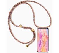 Hkess Étui Silicone Coque pour Realme X50 5G / X3 Cordon Tour De Cou Telephone Case - Housse pour Smartphone Lanyard Case Holder - Cordon Collier Dragonne Telephone Portable Coque, Lanyard Réglable