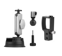 Hkfgdjdl 1 lot d'adaptateurs de support de caméra de voiture à ventouse pour caméra de sport, accessoire pour Pocket 3/téléphones