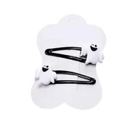 Hkfgdjdl Barrettes à cheveux d'Halloween décontractées citrouille douce chapeau de sorcière pince plate épingle à cheveux breloque citrouille