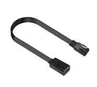 Hkfgdjdl Câble adaptateur plat USB C femelle vers micro USB mâle 10 W charge 480 Mbps transfert de données 10 cm 20 cm option flexible