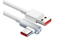 Hkfgdjdl Câble de charge rapide USB de type C pour tablette 120 W 90 degrés 100 cm
