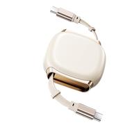 Hkfgdjdl Câble USB C magnétique compact extensible 240 W Charge rapide avec transfert de données 480 Mbps pour ordinateur portable, tablette, smartphone