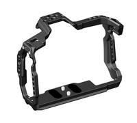 Hkfgdjdl Cage d'objectif en alliage d'aluminium pour appareil photo - Accessoire d'extension de protection pour la réalisation de films - Montage rapide