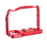 Hkfgdjdl Cage en aluminium, cage de caméra en aluminium avec support de griffe pour améliorer la vidéographie pour microphone et support de lumière