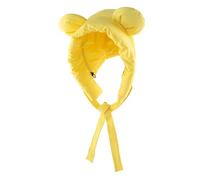 Hkfgdjdl Chapeau rembourré avec oreilles de panda, chapeau rembourré avec oreilles de panda, chapeau chaud coupe-vent pour femmes et filles