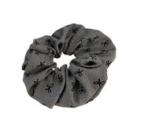 Hkfgdjdl Chouchou à pois avec nœuds - Haute élasticité - Pour une coiffure sûre - Tissu pratique - Accessoire élégant pour cheveux - Utilisation quotidienne