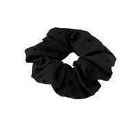 Hkfgdjdl Chouchou à pois avec nœuds - Haute élasticité - Pour une coiffure sûre - Tissu pratique - Accessoire élégant pour cheveux - Utilisation quotidienne