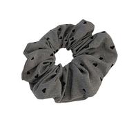Hkfgdjdl Chouchou à pois avec nœuds - Haute élasticité - Pour une coiffure sûre - Tissu pratique - Accessoire élégant pour cheveux - Utilisation quotidienne