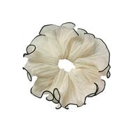 Hkfgdjdl Chouchous froncés épais surdimensionnés pour cheveux élégants pour queue de cheval pour femme