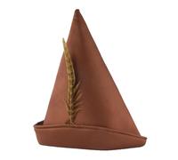 Hkfgdjdl Coiffe indienne à plumes - Chapeau vert pour Halloween, fête à thème, vacances, célébrations