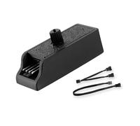 Hkfgdjdl Contrôleur de vitesse manuel 4 broches contrôleur de vitesse 4 broches 12 V alimentation ventilateur de refroidissement à eau