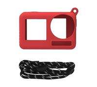 Hkfgdjdl Coque en silicone pour Action 4 3 Étui de protection en silicone pour objectif d'appareil photo Action 4/3 Accessoires