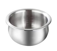 Hkfgdjdl Cuiseur à riz en acier inoxydable avec revêtement de qualité alimentaire 2 L, 3 L, 4 L, 5 L