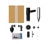 Hkfgdjdl Déboucheur de toilettes robuste en métal inoxydable 304 avec compteur de pression intégré et 8 accessoires pour vidange domestique C