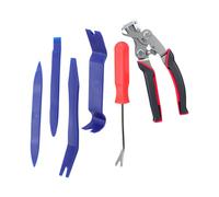 Hkfgdjdl Ensemble de pinces professionnelles en acier inoxydable avec prise en main ergonomique pour fixation de panneaux et travaux de garniture de voiture