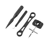 Hkfgdjdl Ensemble d'outils d'entretien professionnel en alliage d'aluminium pour moulinets de pêche et moulinet rond