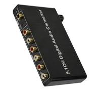 Hkfgdjdl Extracteur de son 4K 3D 5.1 canaux 5.1 canaux 5.1 canaux convertisseur vidéo pour console de jeu ordinateur portable PC vers moniteur HDTV