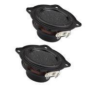 Hkfgdjdl Haut-parleurs 43 mm 1,7 pouces gamme complète 4 Ohm 3 W double aimants membrane composite étanche pilote sonore pour appareils portables