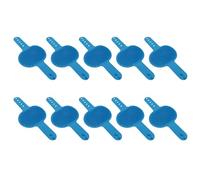 Hkfgdjdl Lot de 10 brosses de toilettage réglables en silicone pour chats et animaux domestiques