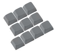 Hkfgdjdl Lot de 10 touches épaisses XDA2 Hauteur 1U pour touches de clavier mécanique pour joueurs et programmeurs