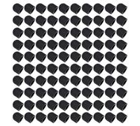 Hkfgdjdl Lot de 100 embouts de rechange en silicone pour stylets capacitifs universels compatibles écrans tactiles Design souple