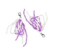 Hkfgdjdl Lot de 2 boucles de chaussures élégantes pour décoration de chaussures avec nœud