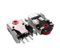 Hkfgdjdl Lot de 2 encodeurs de souris de 11 mm - Noyaux doré/vert/argent/doré - Haute précision pour décodeurs de souris RIAVL 300 600 700