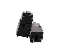 Hkfgdjdl Lot de 2 microcommutateurs avec molette de défilement de 14,5 mm et bouton central 2 broches pour souris de jeu X Hyperspeed
