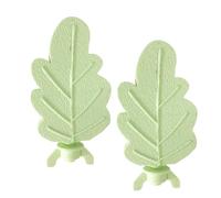 Hkfgdjdl Lot de 2 perchoirs à mâcher en résine pour perroquets - Accessoires pour cage à oiseaux - Pour couper les ongles et jouer