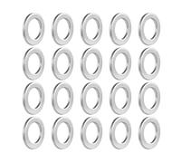 Hkfgdjdl Lot de 20 joints d'étanchéité de rechange en aluminium pour bouchon de vidange de moteur de voiture 94109-14000 94109-12000