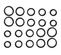 Hkfgdjdl Lot de 20 joints toriques de rechange en caoutchouc pour lecteurs de bandes de 9 à 13 mm de diamètre intérieur