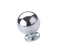 Hkfgdjdl Lot de 6 boutons ronds en alliage de zinc pour commode, armoire, tiroir, meuble