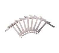 Hkfgdjdl Lot de 9 jauges de rayon pour guitare et basse, faciles à utiliser