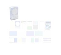 Hkfgdjdl Lot de blocs-notes en papier multi-usages, motif dessin animé, bloc-notes autocollants, bloc-notes pour l'école, le bureau, le journal