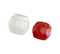 Hkfgdjdl Moule à bougie en silicone en forme de poire et serpent pour la fabrication de bougies, savons, fondants, décoration d'intérieur et moulage de résine